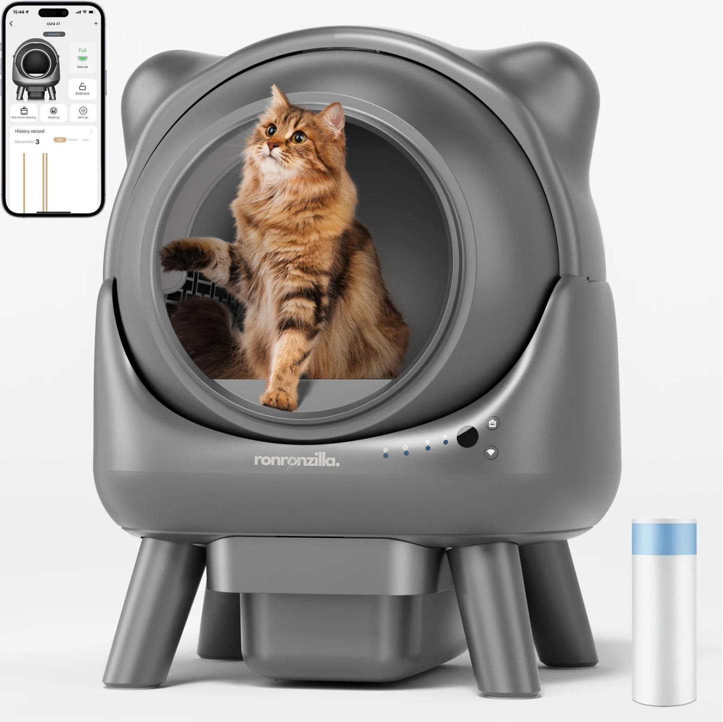 PURA V3 | Litière autonettoyante connectée + 1 an de sac offert